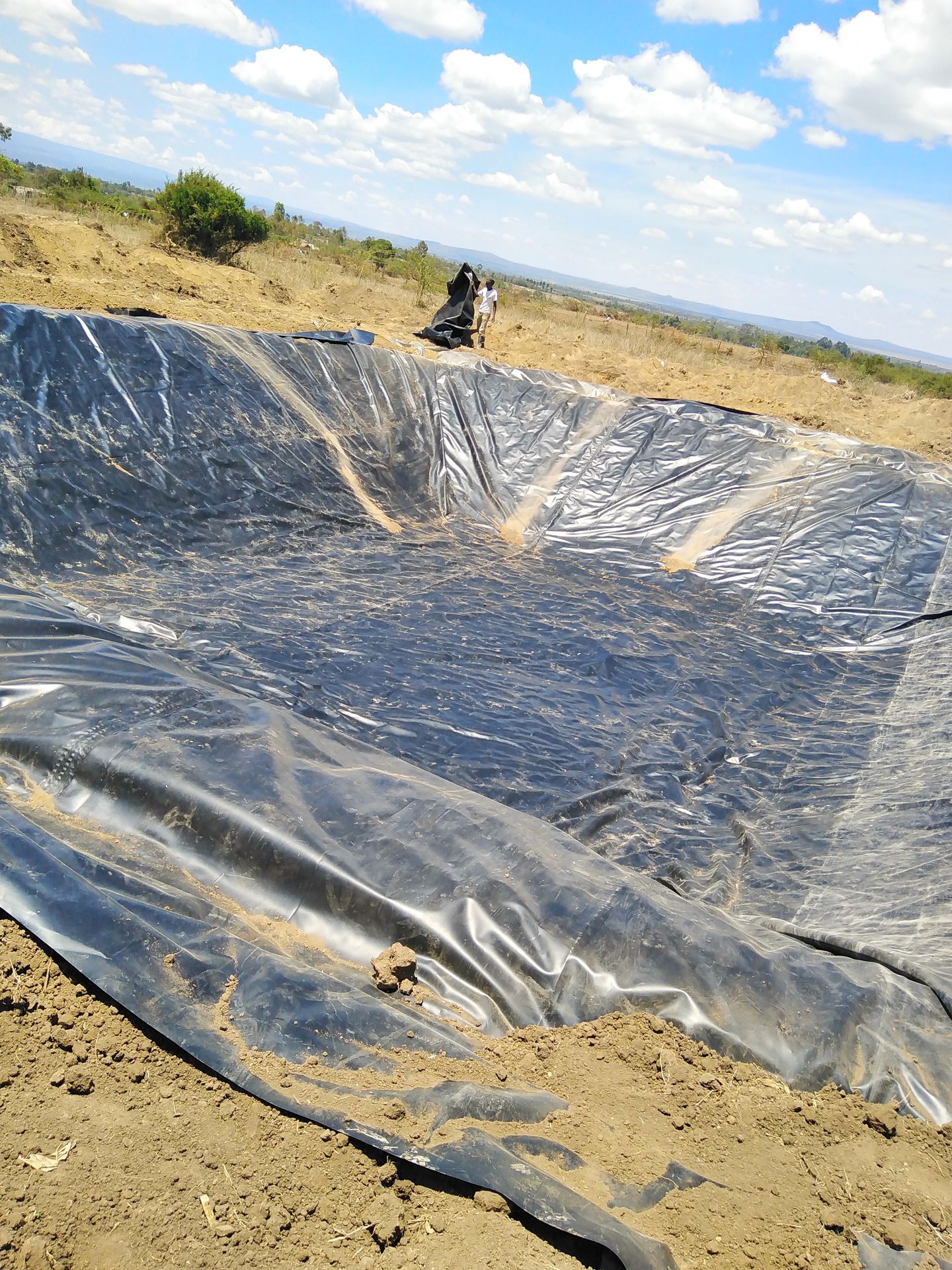 Damliner installation in progress