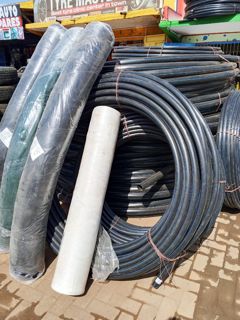 Hdpe pipes and shadenets